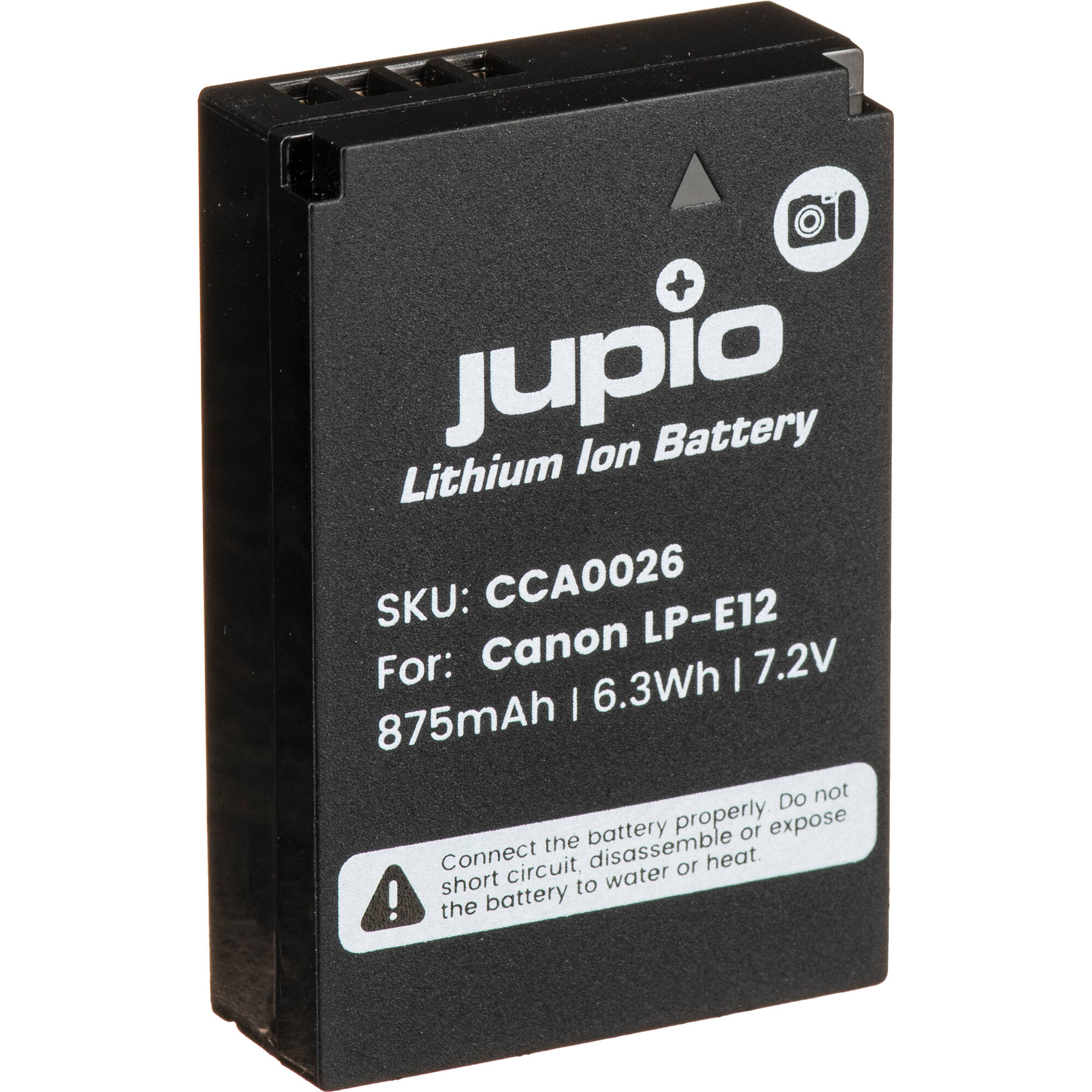 Jupio LP-E12 Lithium-Ion Battery Pack (7.2V, 875mAh)