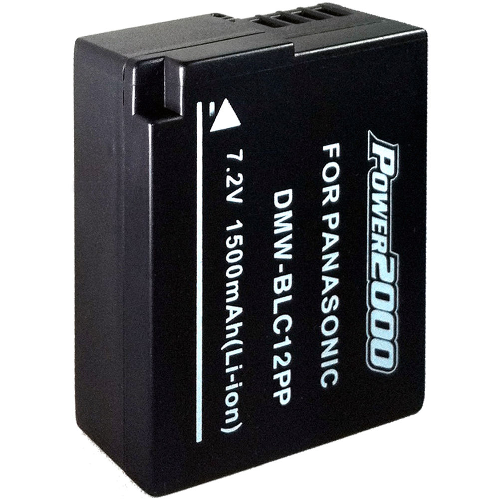 Power2000 DMW-BLC12PP Lithium-Ion Battery Pack (7.2V, 1500mAh)
