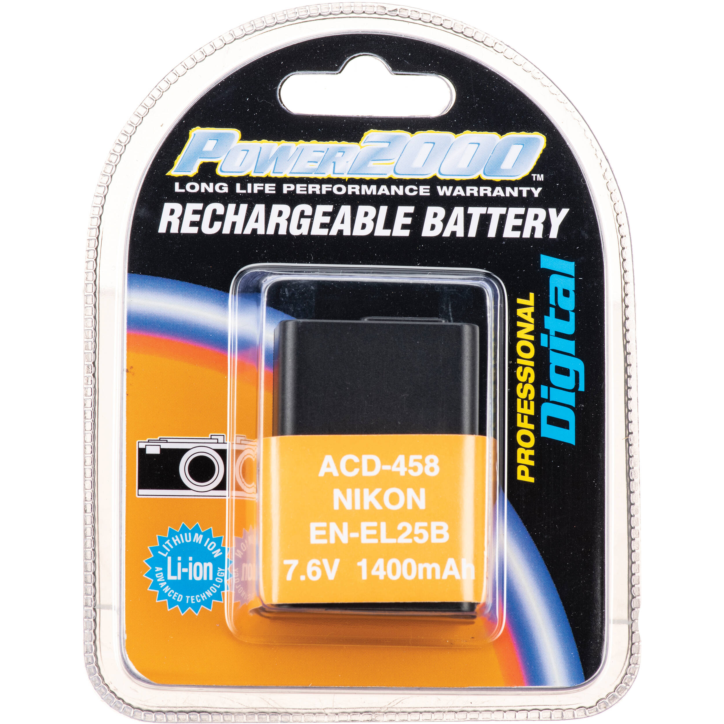 Power2000 ACD-458 Battery for EN-EL25