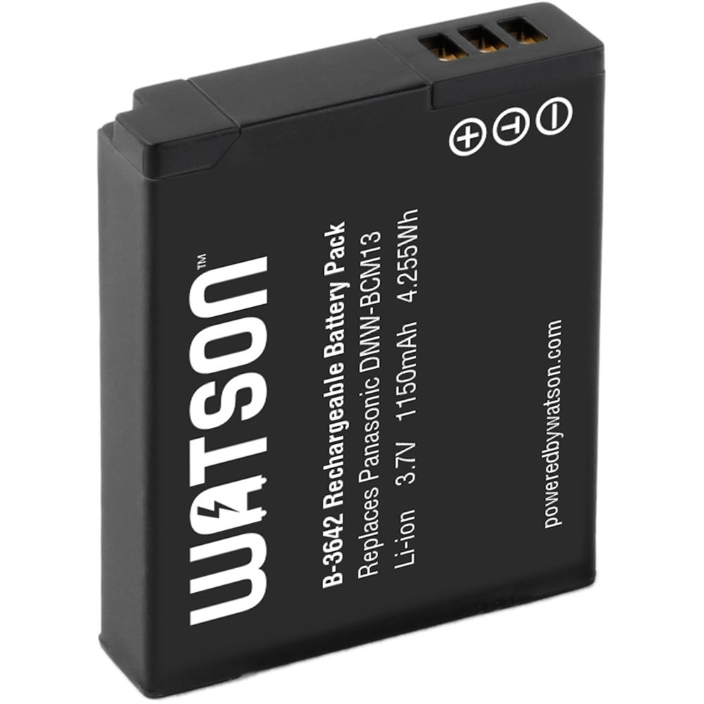 Watson DMW-BCM13 Lithium-Ion Battery Pack (3.7V, 1150mAh)