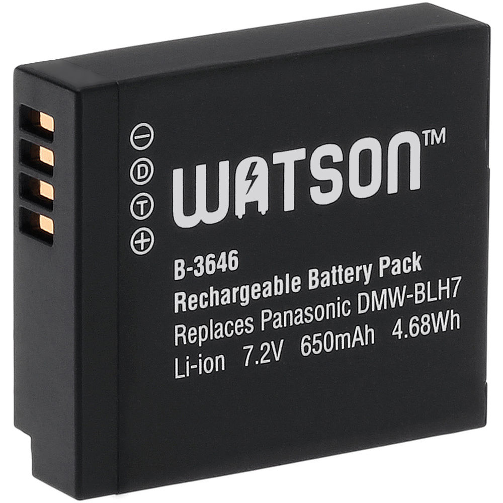 Watson DMW-BLH7 Lithium-Ion Battery Pack (7.2V, 650mAh)