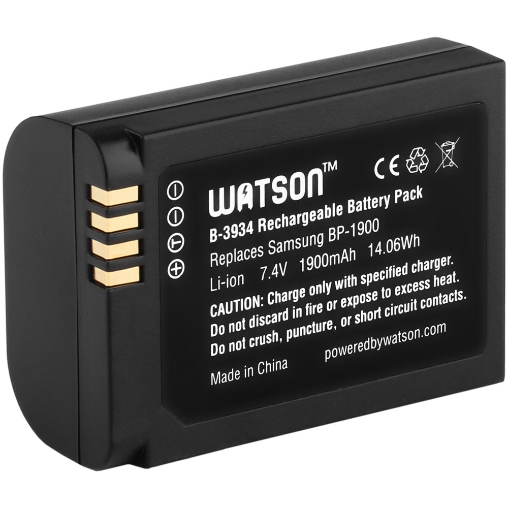 Watson BP-1900 Lithium-Ion Battery Pack (7.4V, 1900mAh)