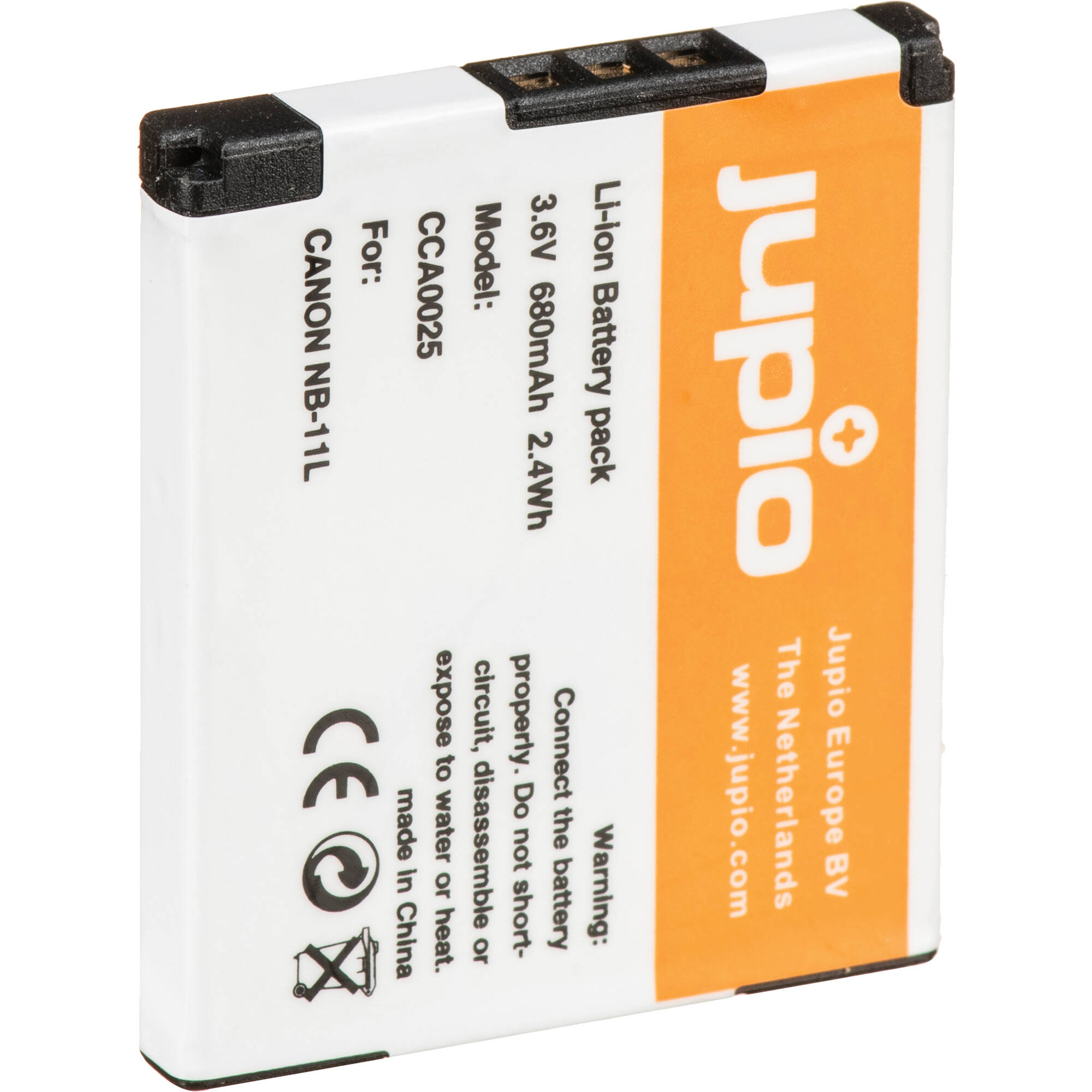 Jupio NB-11L Lithium-Ion Battery Pack (3.7V, 680mAh)