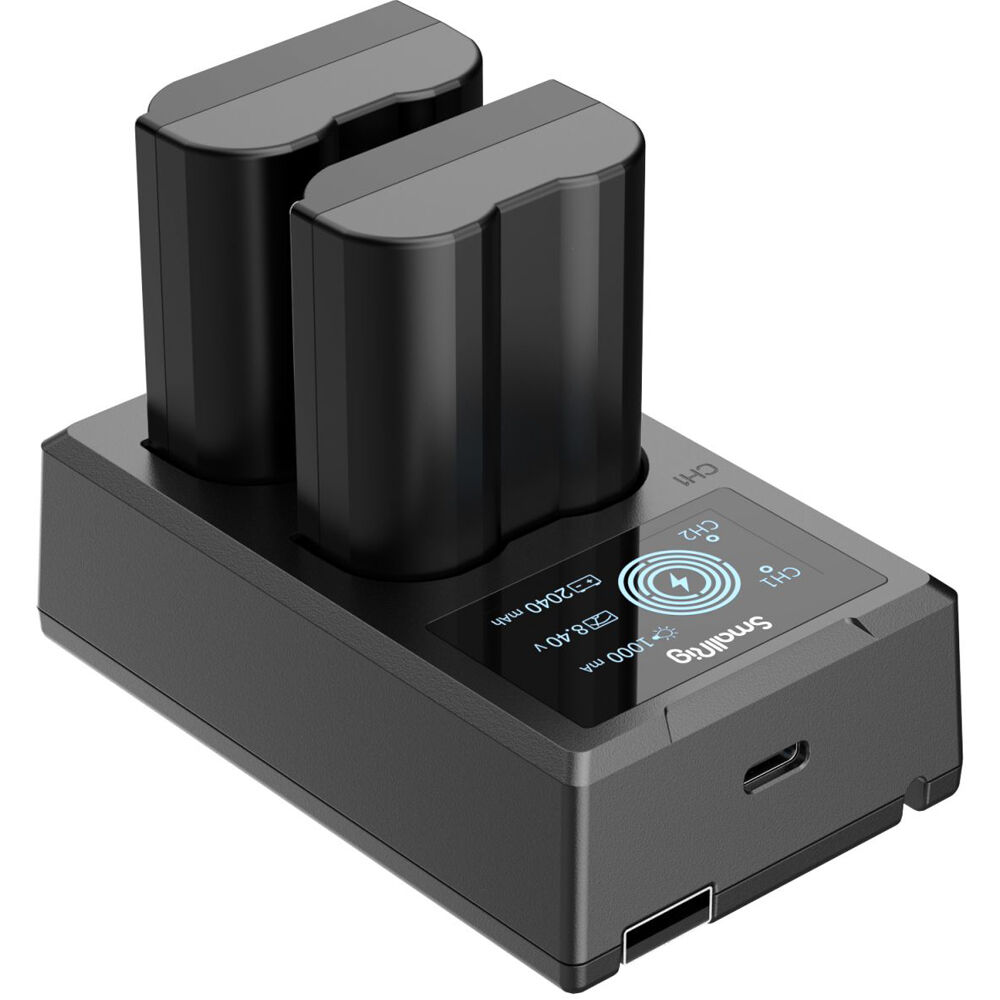 SmallRig EN-EL15 2-Battery Kit with Dual Charger