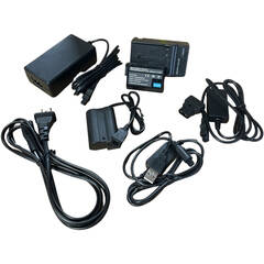 Bescor EP5B/ENEL15 Coupler, EH5 Power Supply, ENEL15B Battery & Charger, D-Tap Adapter with Nikon Style Plu
