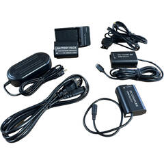 Bescor DMWBLK22USBC, DMWBLK22 Battery Charger, DTAP8V D-Tap Adapter & DMWBLK22AC AC Coupler Combo Kit