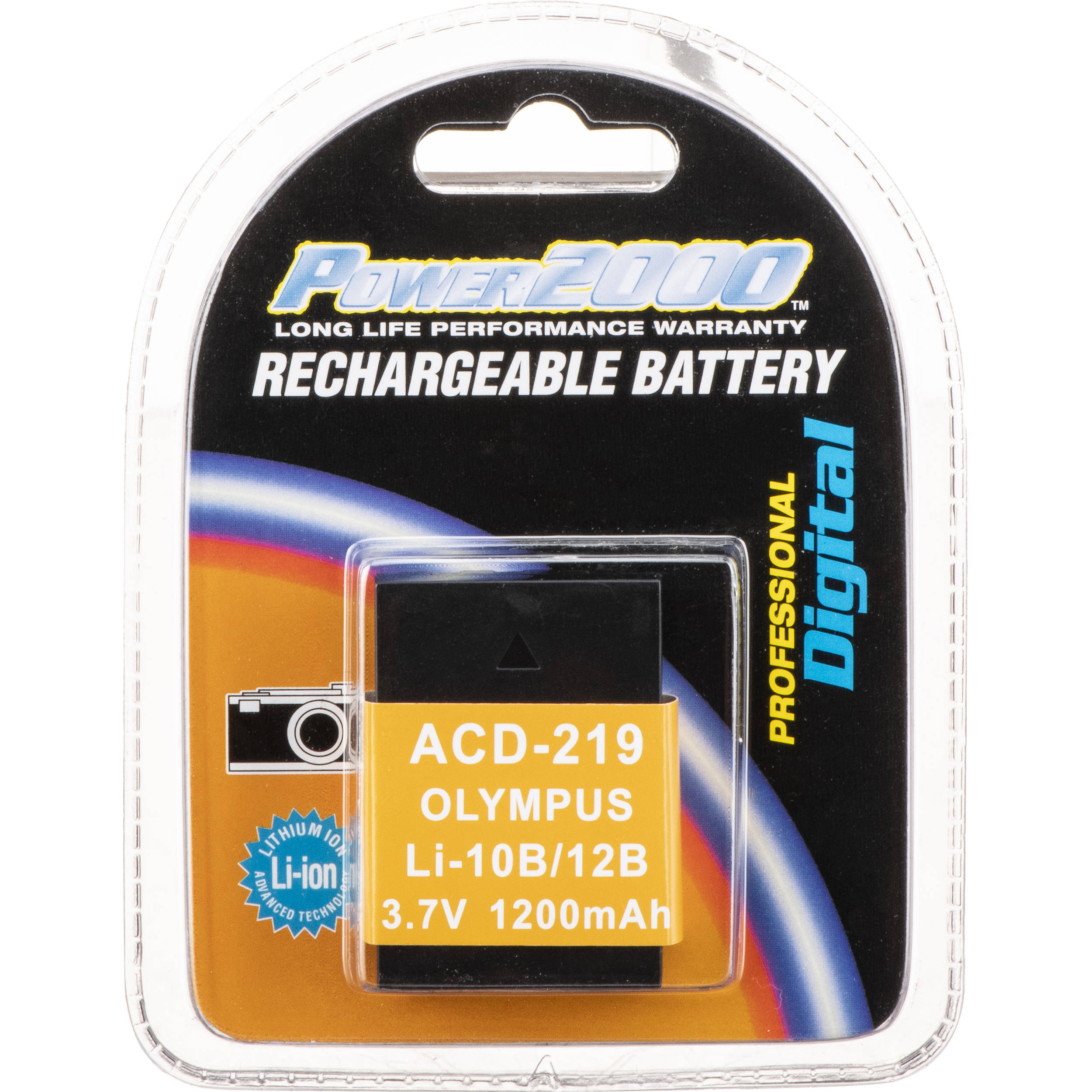 Power2000 ACD-219 Lithium Ion Battery (3.7v 1200mAh)