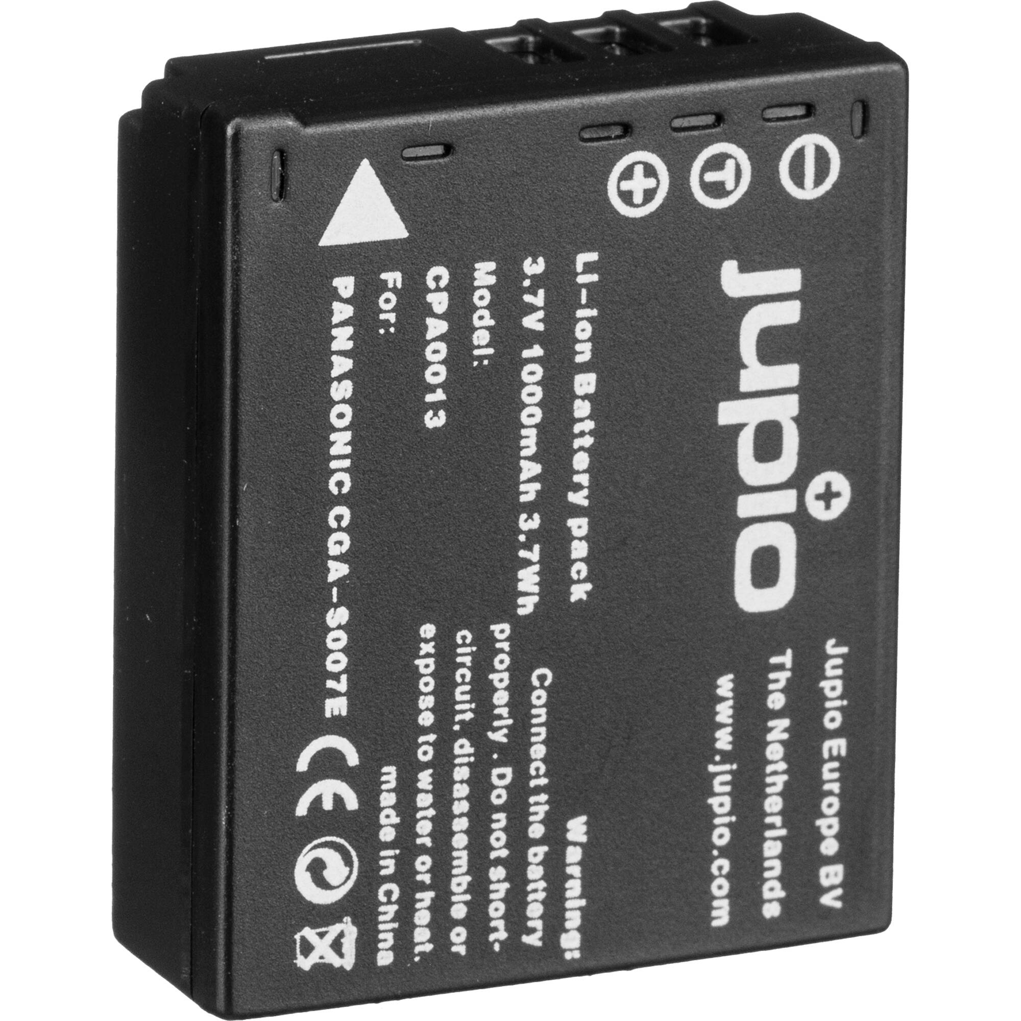 Jupio CGA-S007E Lithium-Ion Battery Pack (3.7V, 1000mAh)