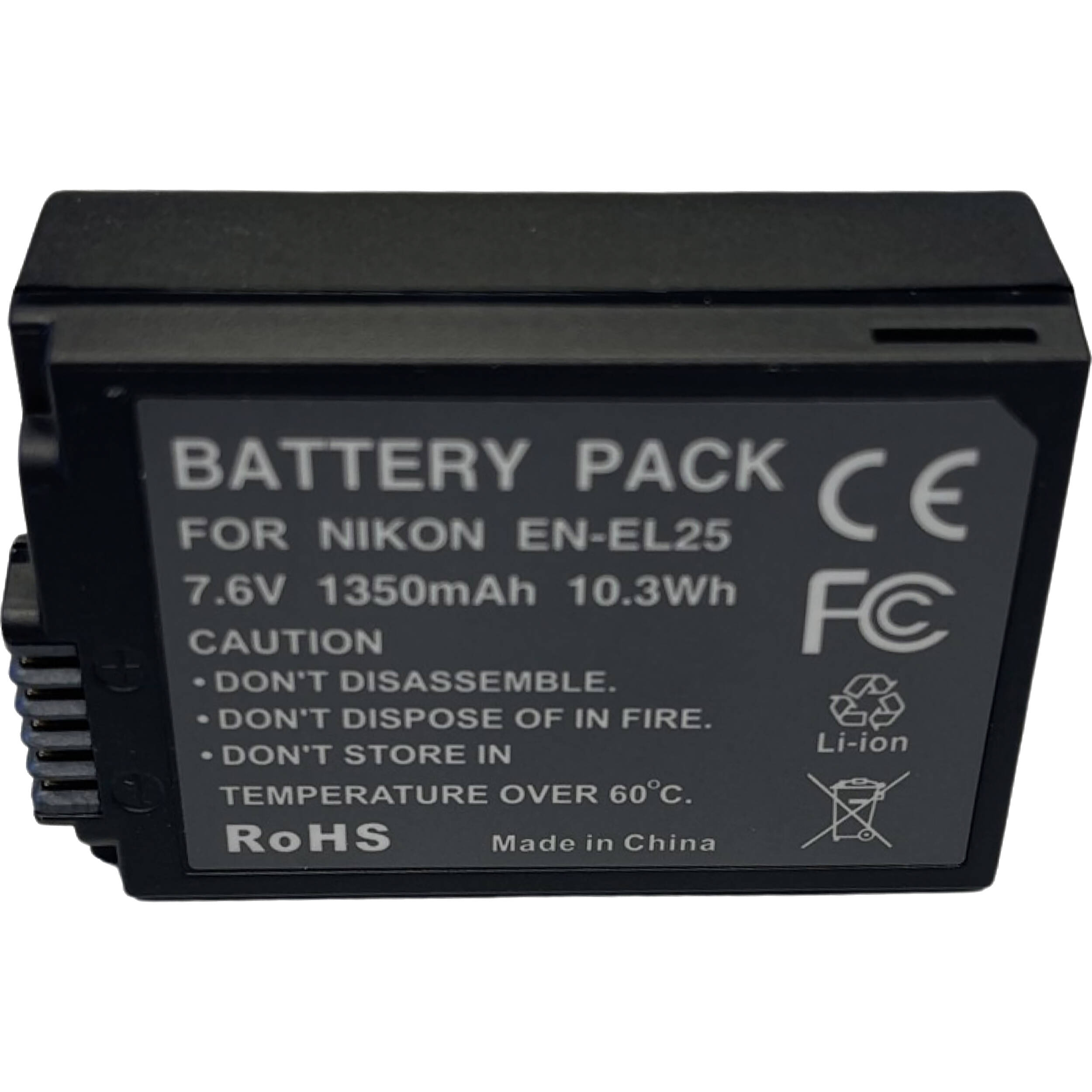Bescor Nikon ENEL25 Battery