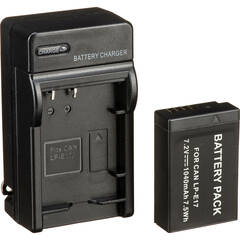 Bescor DRE18 Battery, Charger, Coupler, AC Adapter & D-Tap Adapter Kit for Select Canon Cameras