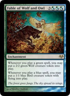 Fable of Wolf and Owl - Foil