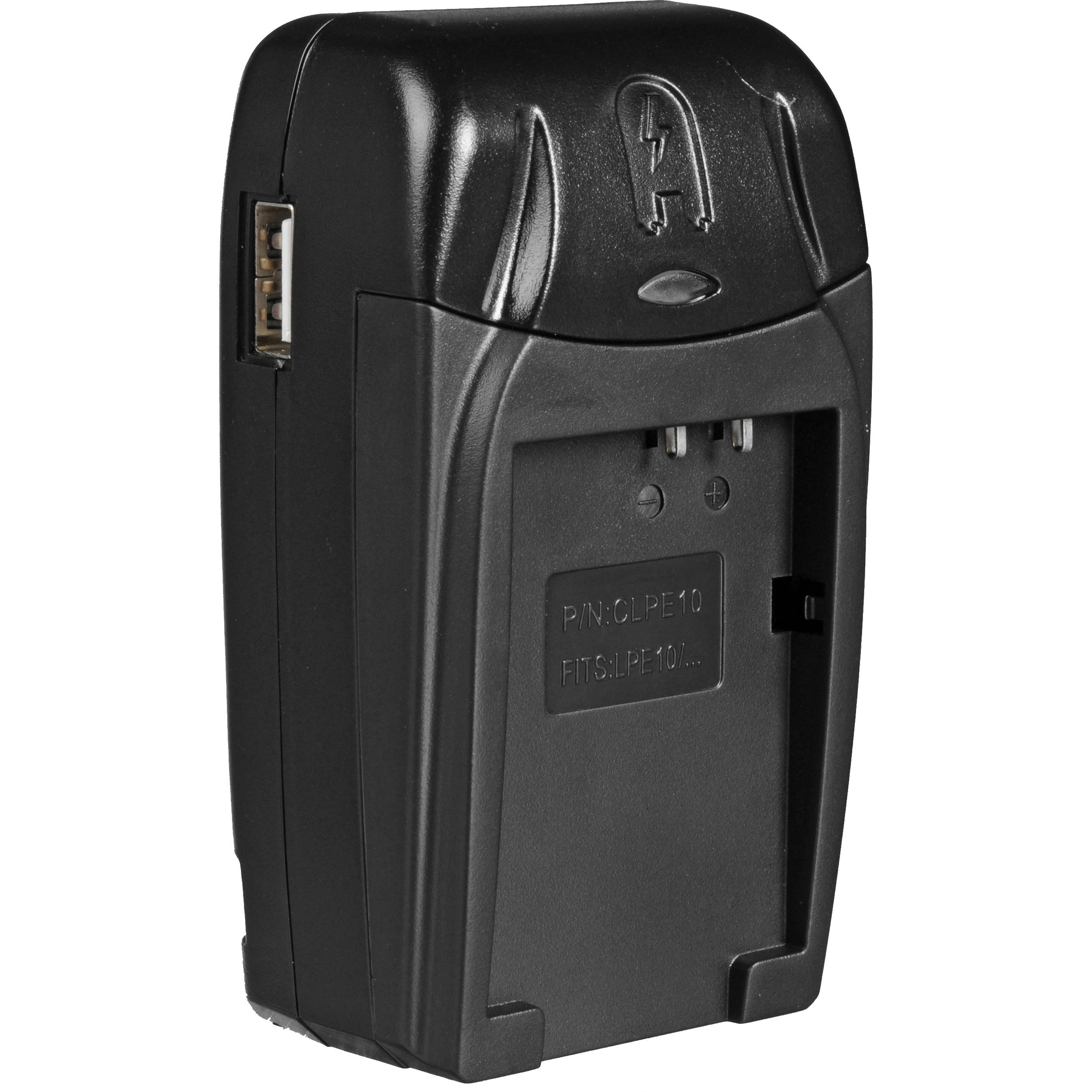Watson Compact AC/DC Charger for LP-E10 Battery