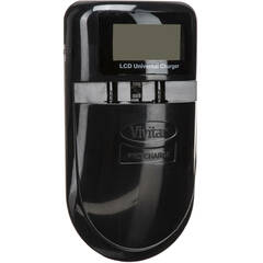 Vivitar Universal AC/DC Battery & USB Charger (Black)