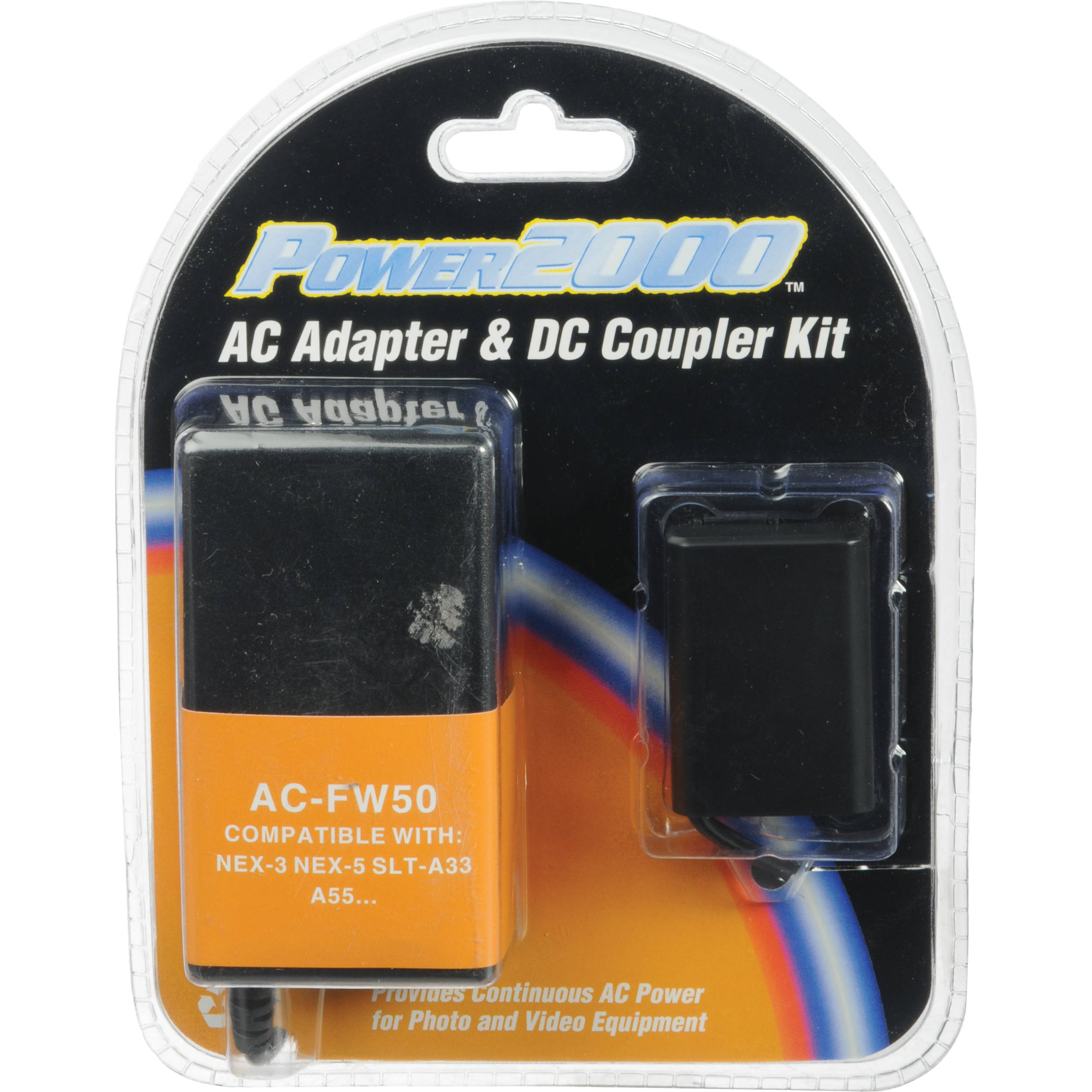 Power2000 AC-FW50 AC Adapter and DC Coupler Kit