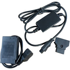 Bescor EP5C/ENEL20A Coupler + D-Tap Adapter with Nikon Style Plug