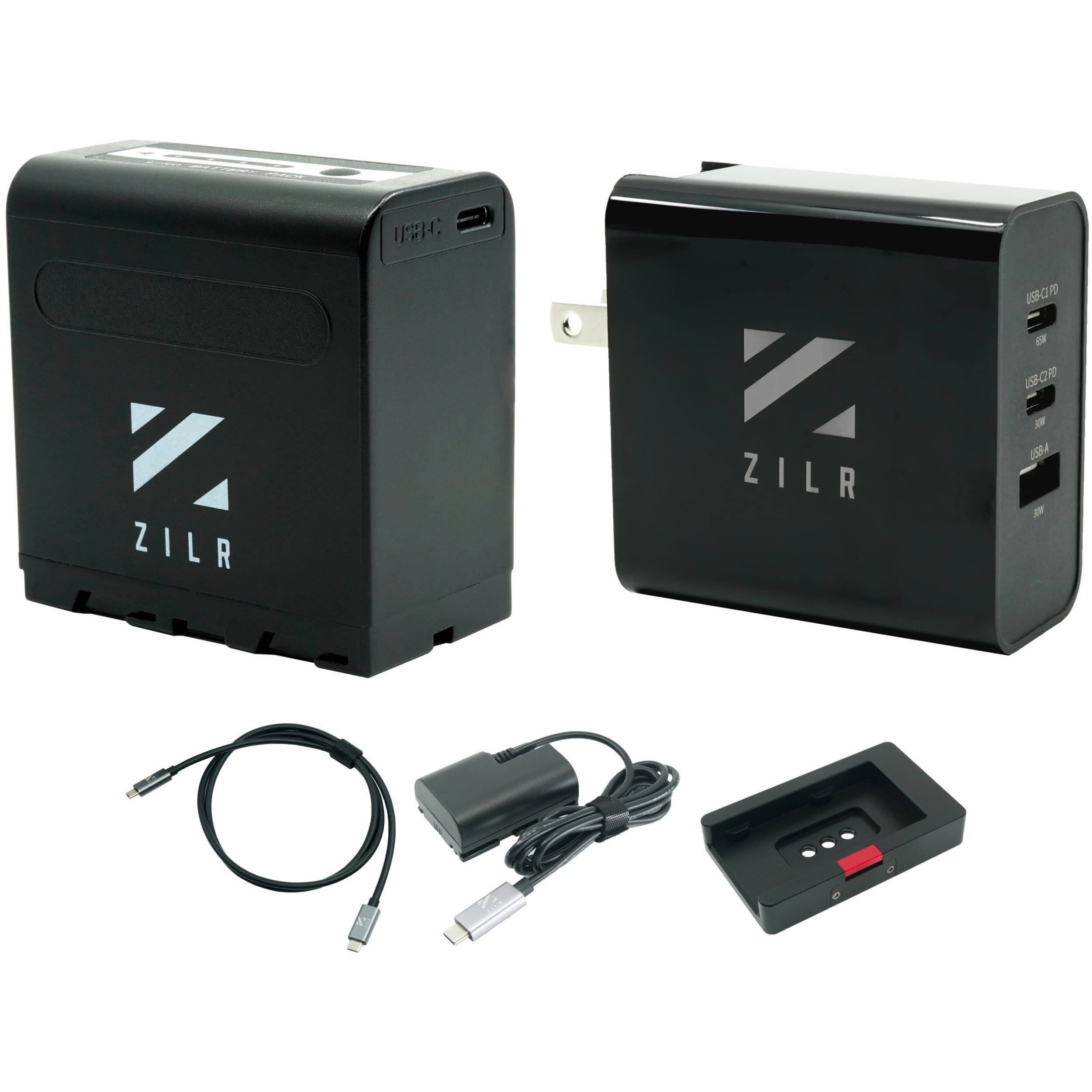 ZILR NP-F970 to Canon LP-E6 Power Kit