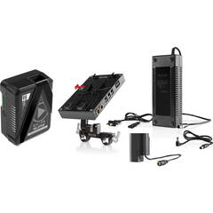 SHAPE J-Box Camera Power & Charger Kit with 98Wh Battery for Panasonic GH4/GH5/GH6 Series
