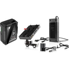 SHAPE J-Box Camera Power/Charger Kit with 98Wh Battery for Canon 5D/7D & Blackmagic Pocket 4K