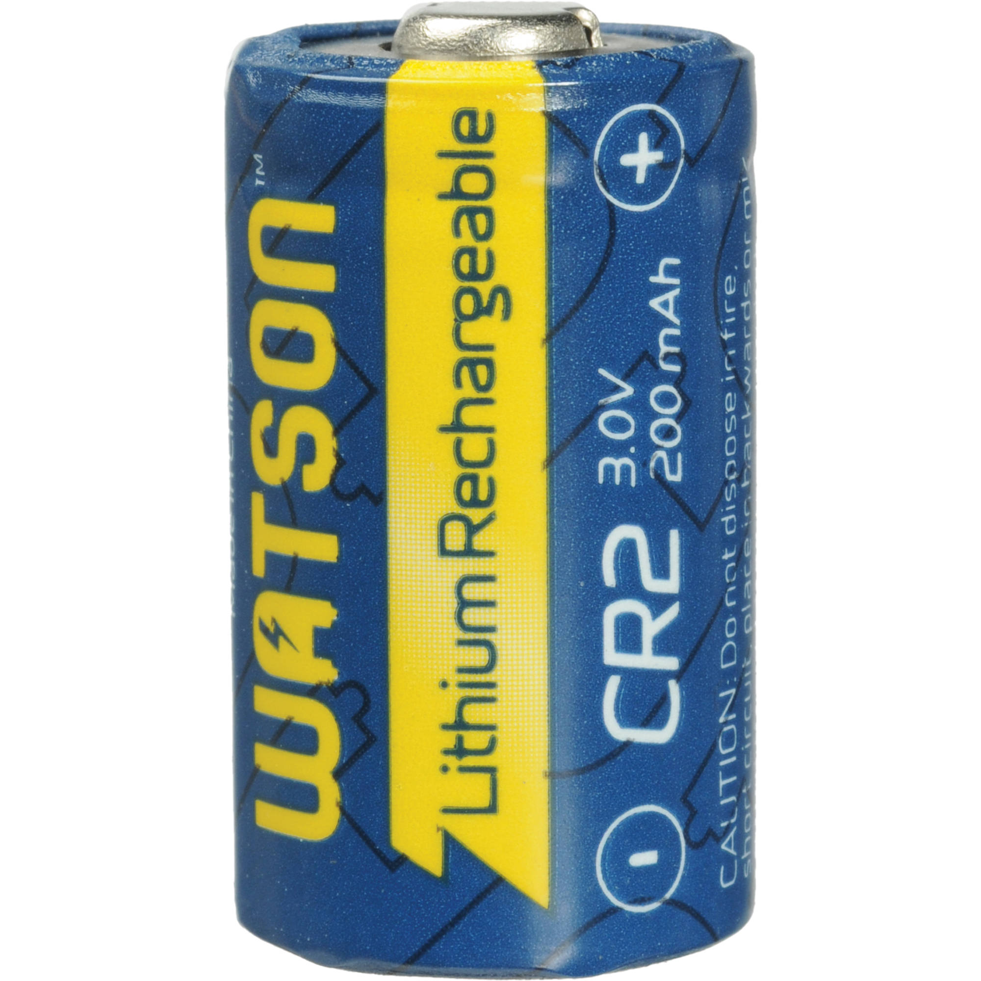 Watson CR-2 Rechargeable Lithium Battery (3V, 200mAh)