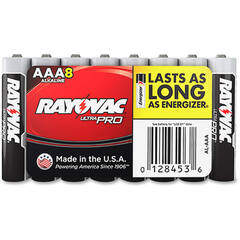 RAYOVAC AAA Alkaline Battery (8-Pack)