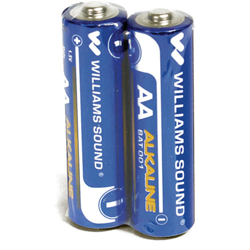 Williams Sound AA Alkaline Battery (2-Pack)