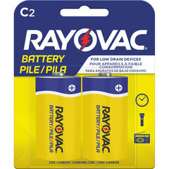 RAYOVAC Zinc Carbon C Battery (2-Pack)
