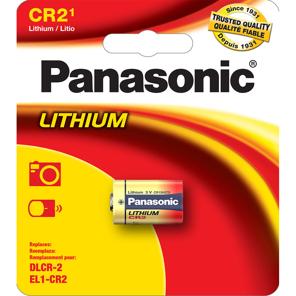 Panasonic CR-P2PA/1B Photo Lithium Battery (6V)