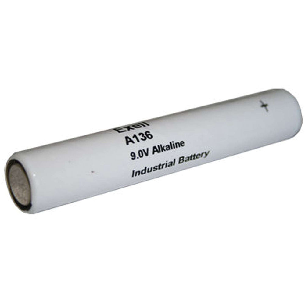 Exell Battery A136 9V Alkaline Battery (600 mAh)