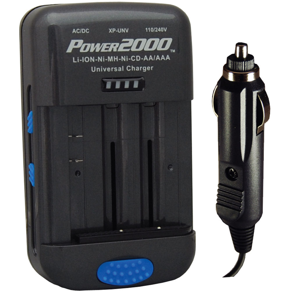 Power2000 XP-UNV AC/DC Universal Battery Charger