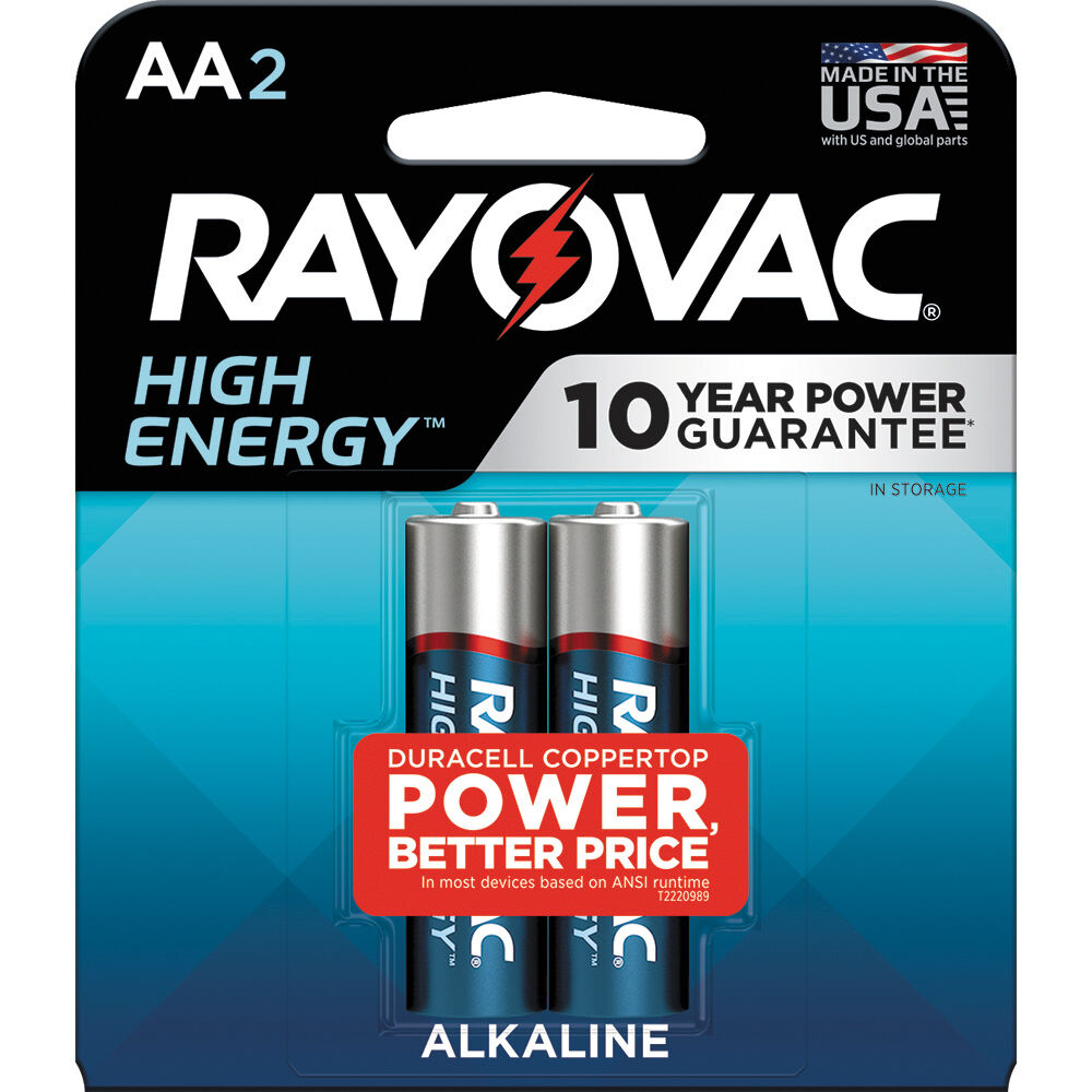 RAYOVAC Fusion Advanced Alkaline AA Battery (30-Pack Pro)