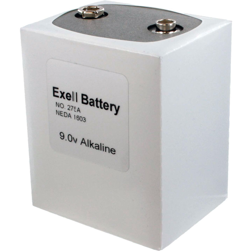 Exell Battery 276 9V Alkaline Battery (4800 mAh)