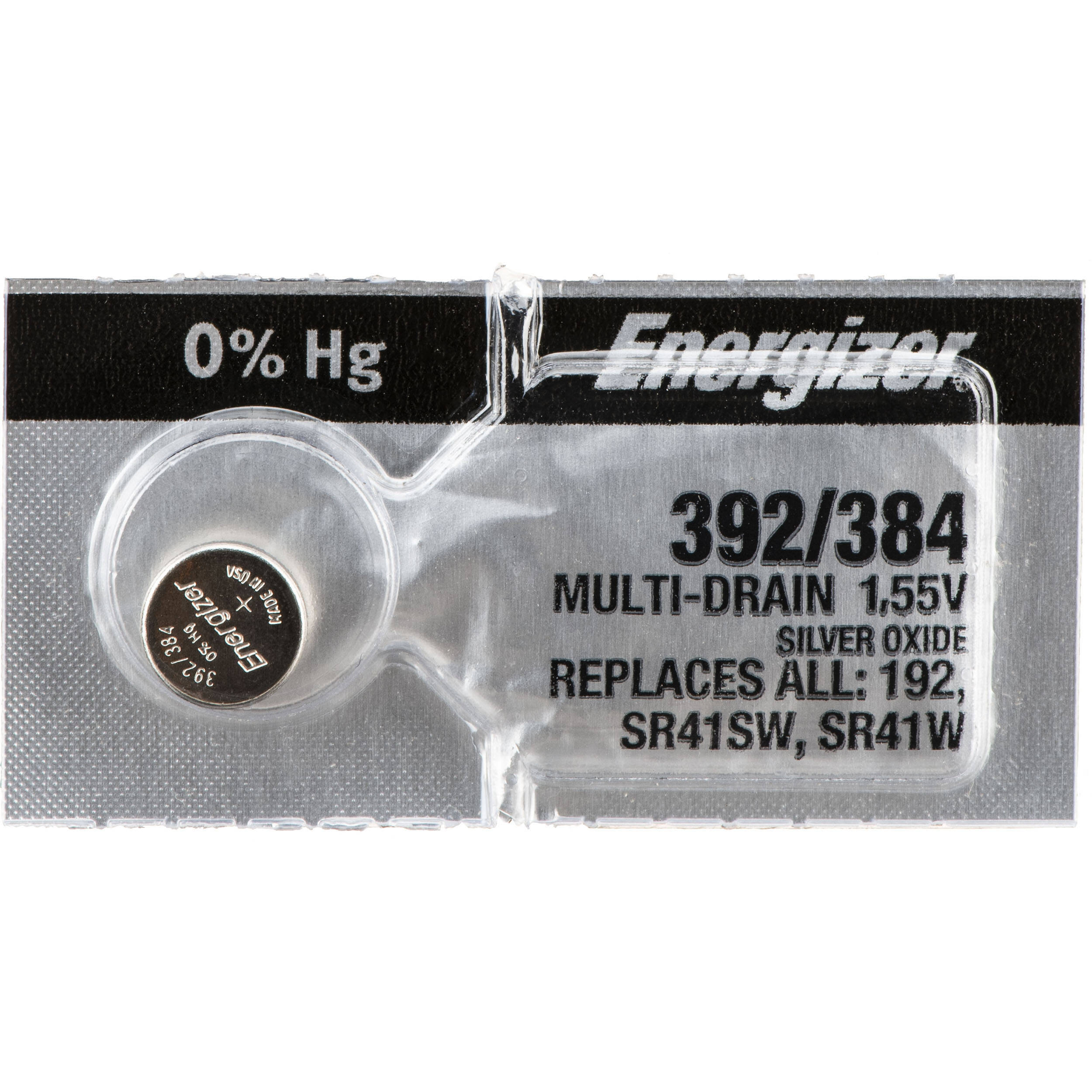 Energizer 392 Silver Oxide Battery