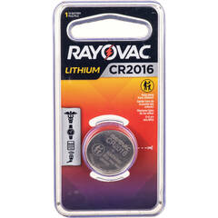 RAYOVAC CR2016 3V Lithium Battery