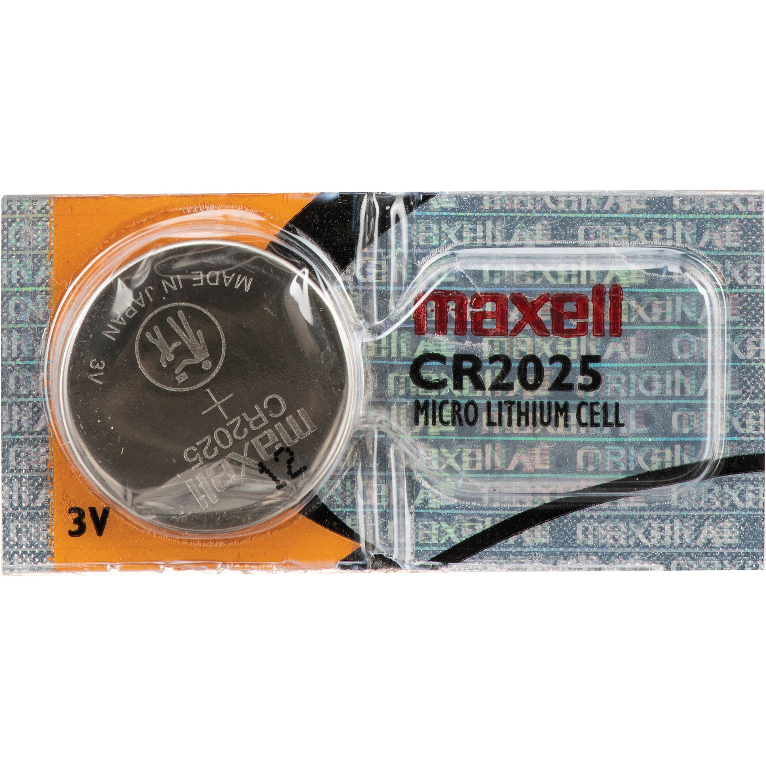 Maxell CR2025 3V Lithium Coin Battery