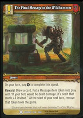The Final Message to the Wildhammer
