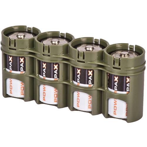 STORACELL SlimLine D4 Battery Holder (Military Green)