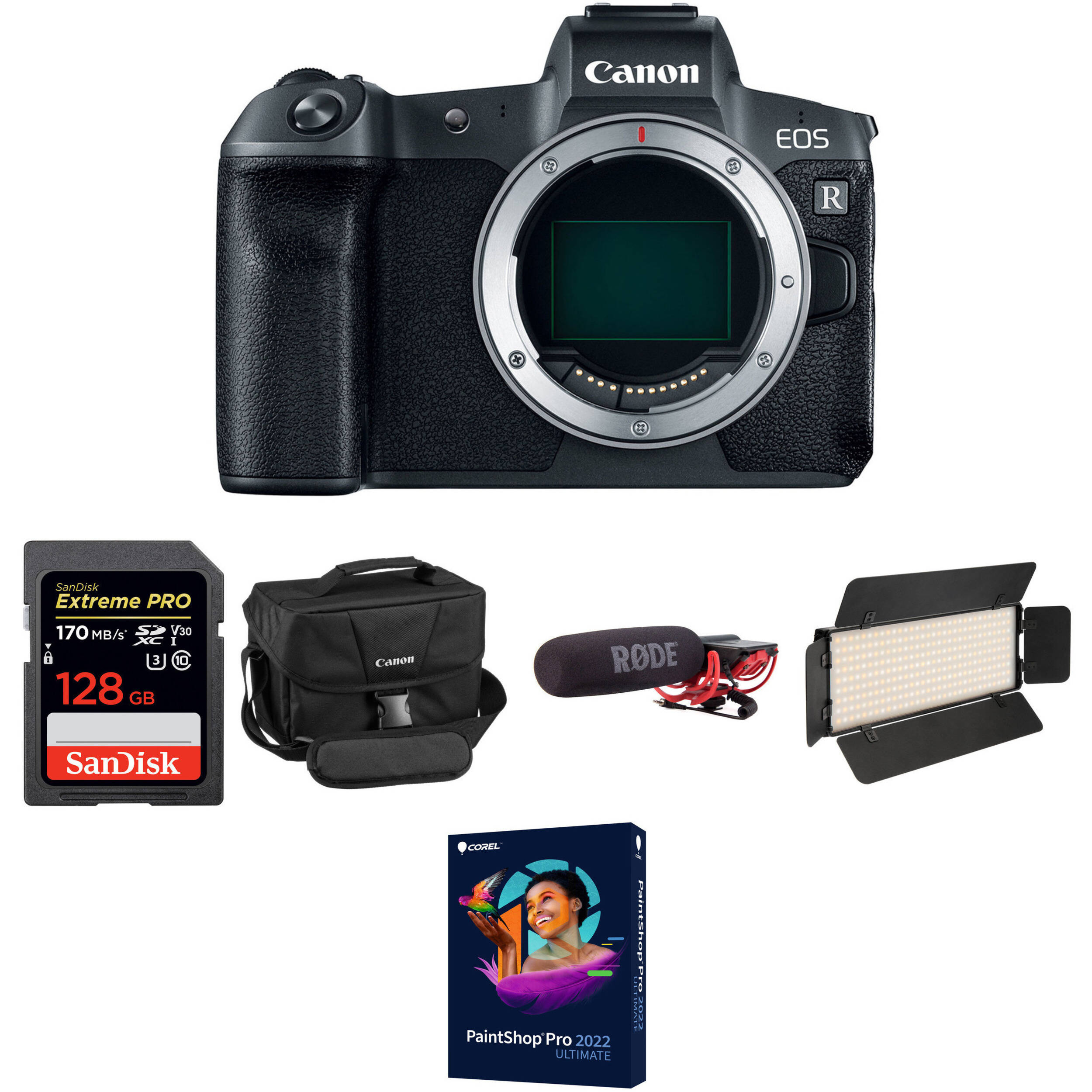 Canon EOS R Mirrorless Camera Deluxe Kit