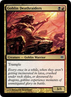 Goblin Deathraiders - Foil