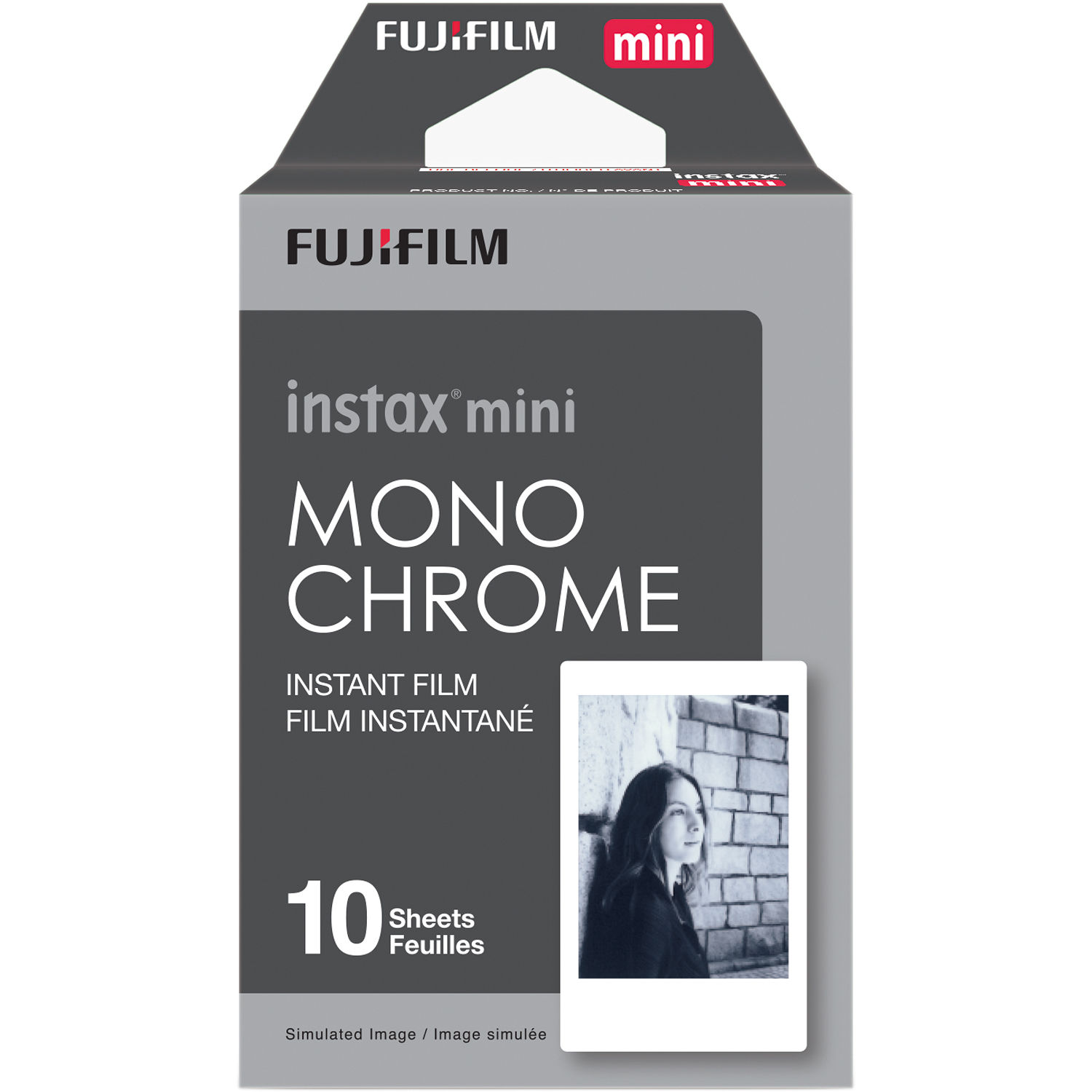 FUJIFILM INSTAX MINI Monochrome Instant Film (10 Exposures)