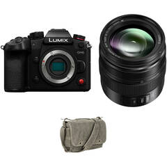 Panasonic Lumix GH6 Mirrorless Camera with 12-35mm f/2.8 Lens and Bag Kit