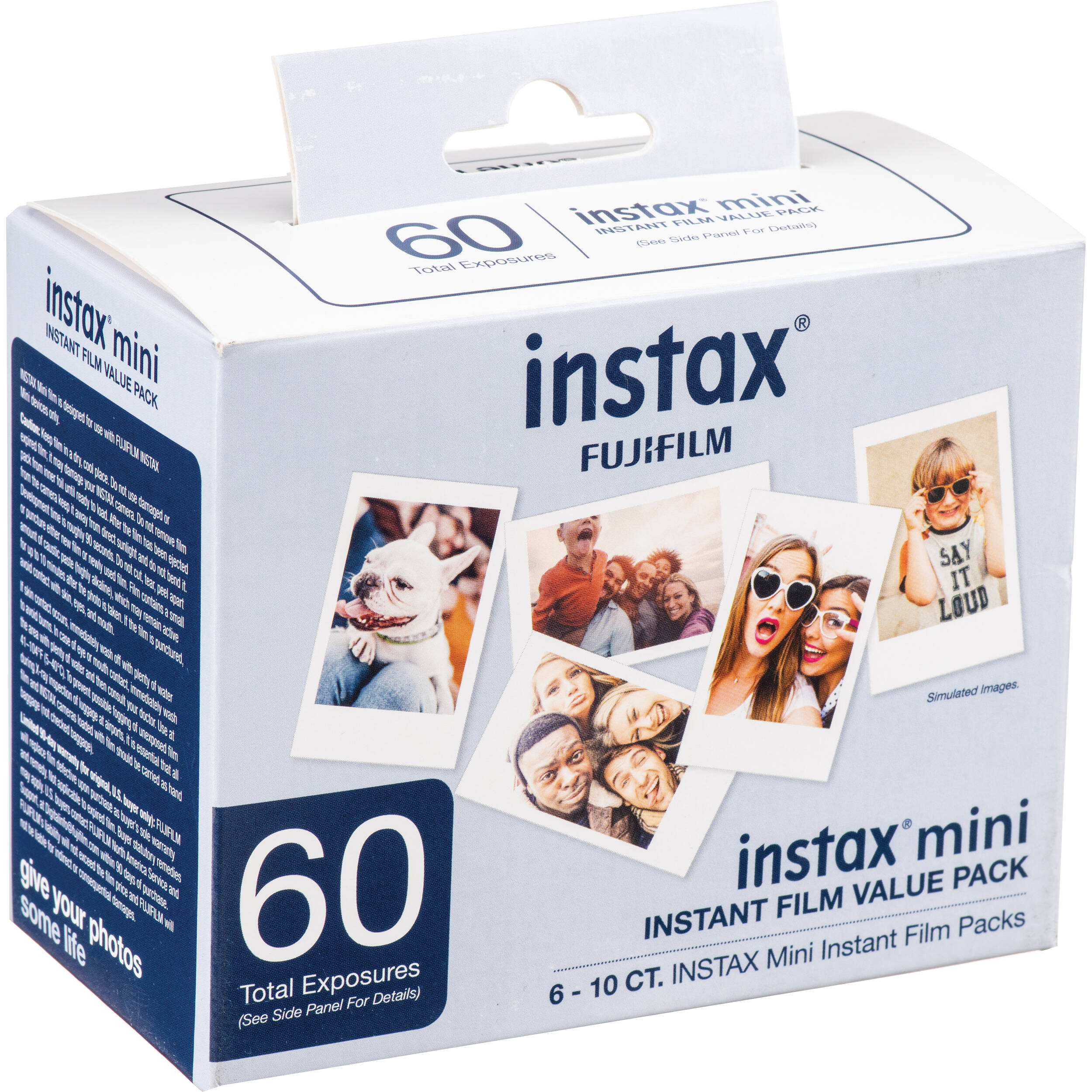 FUJIFILM INSTAX MINI Instant Film (60 Exposures)