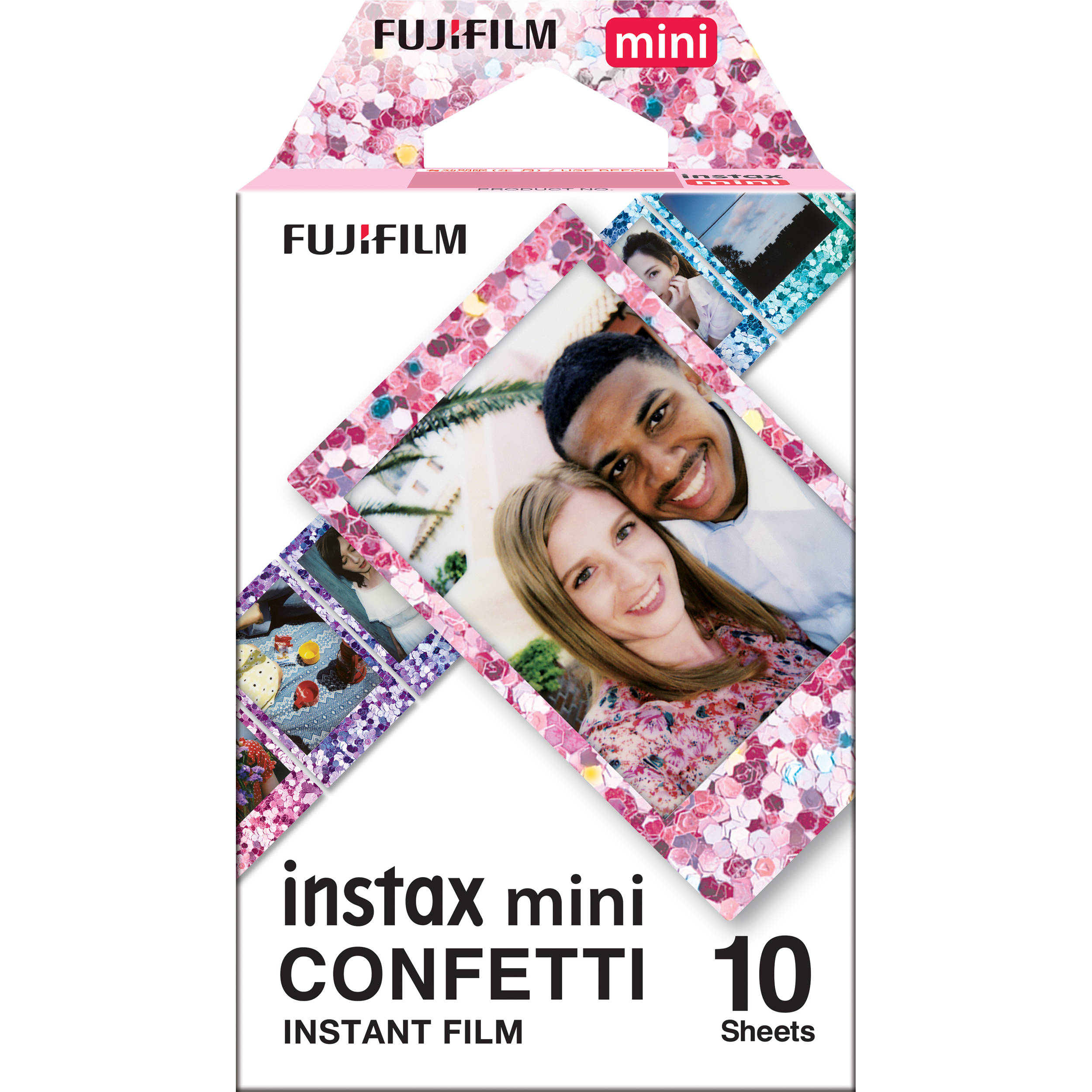 FUJIFILM INSTAX MINI Confetti Instant Film (10 Exposures)