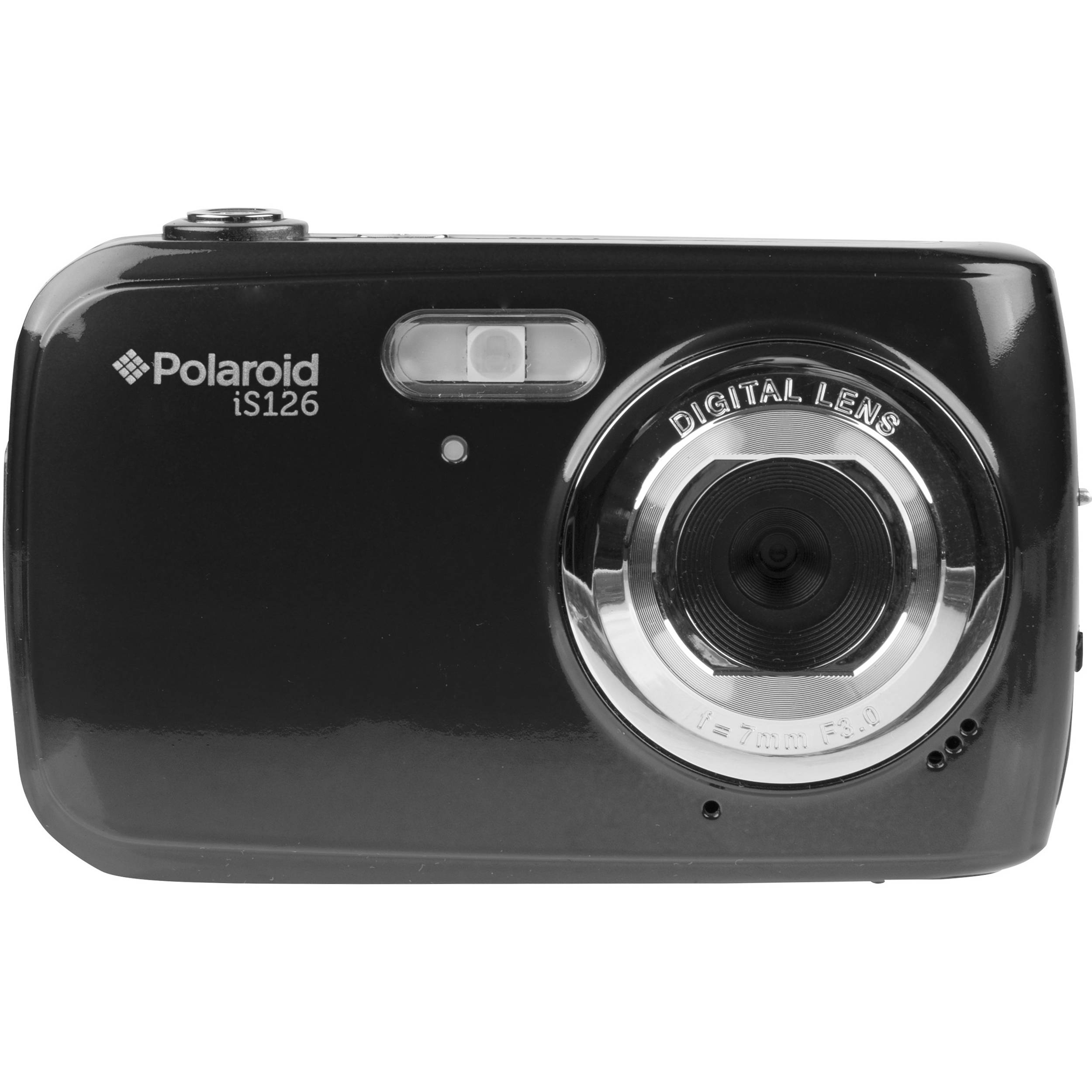 Polaroid iS126 Digital Camera (Black)