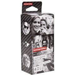 Lomography Lady Grey 400 Black and White Negative Film (35mm Roll Film, 36 Exposures, 3 Pack)