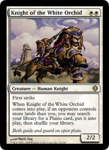 Knight of the White Orchid - Foil Knight of the White Orchid - Foil