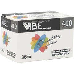 Vibe 400 Black and White Negative Film (35mm Roll Film, 36 Exposures)