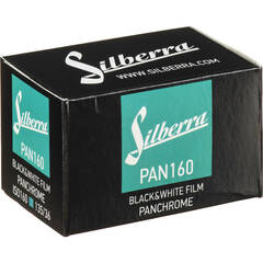 Silberra Films Pan 160 Black and White Negative Film (35mm Roll Film, 36 Exposures)