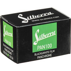Silberra Films Pan 100 Black and White Negative Film (35mm Roll Film, 36 Exposures)