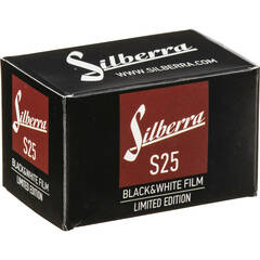 Silberra Films S25 Black and White Negative Film (35mm Roll Film, 36 Exposures)