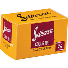 Silberra Films COLOR 100 Color Negative Film (35mm Roll Film, 24 Exposures)